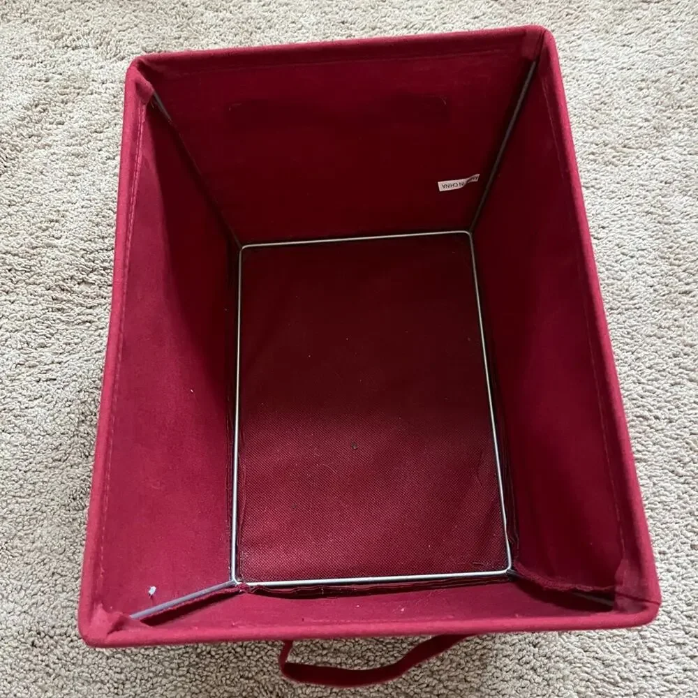 Red bin